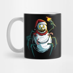 Scary Snowman Mug